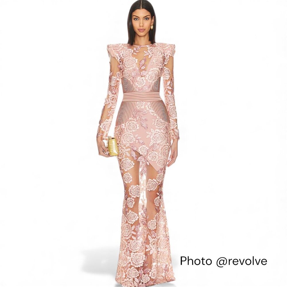 Zhivago The Beginning Floral Lace Gown – Simply Stunning! (Size 4) - Picture 2 of 12